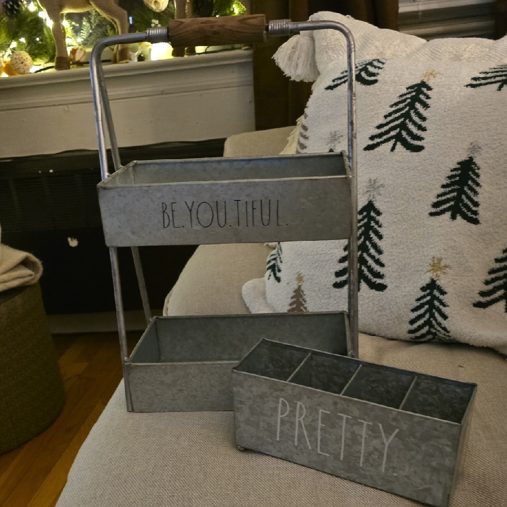 CHRISTMAS SALE Rae Dunn Beauty Organizer + BRUSSERS MAKEUP CADDY